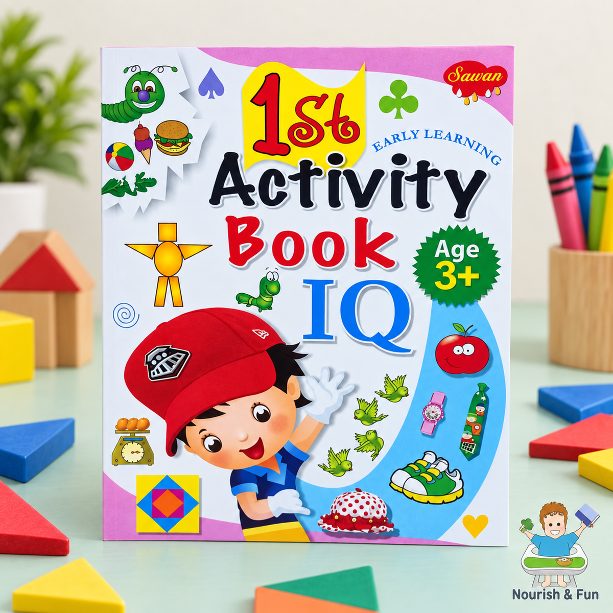 1st Activity Book – IQ (Ages 3+)