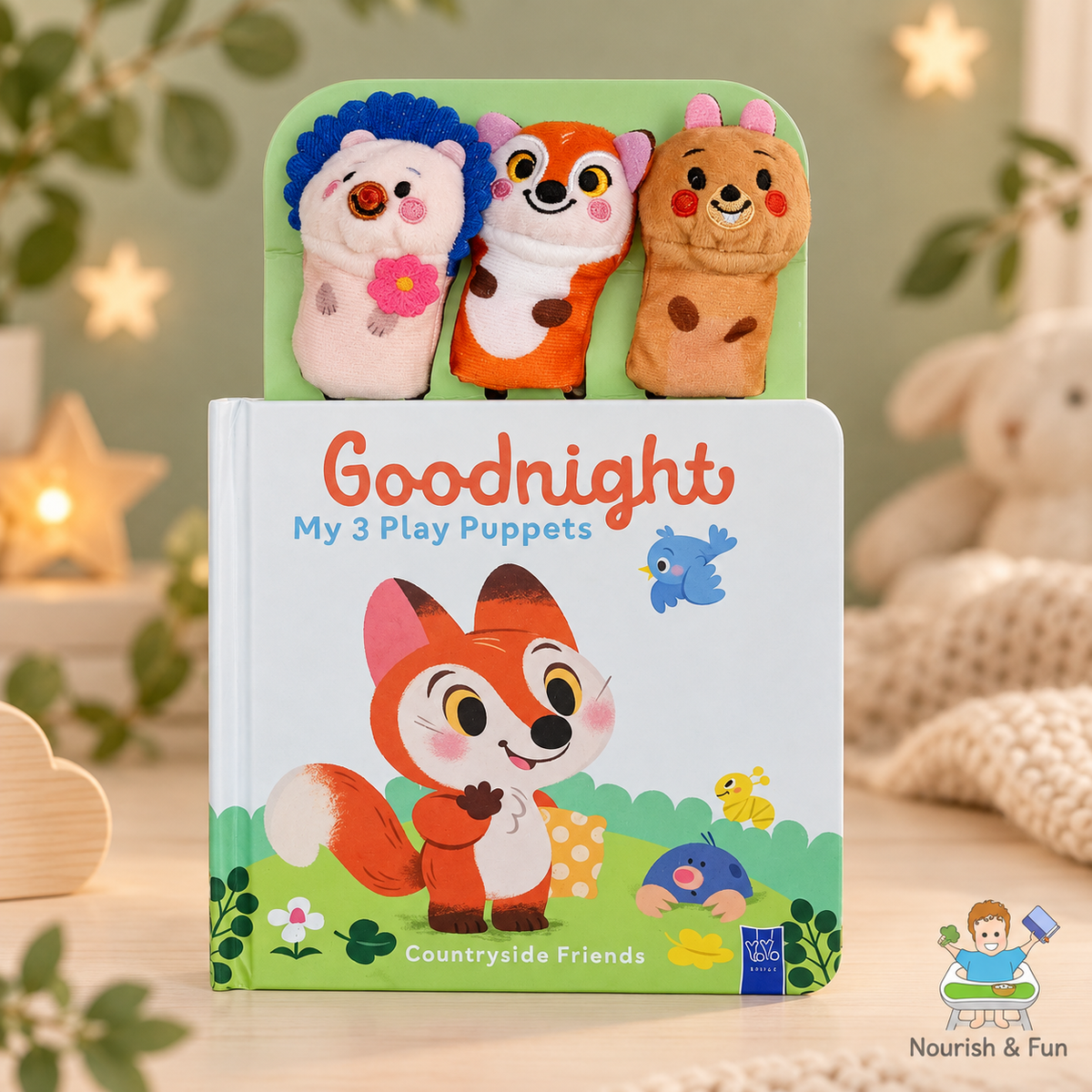 Goodnight – My 3 Play Puppets: Countryside Friends