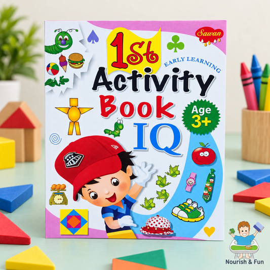 1st Activity Book – IQ (Ages 3+)