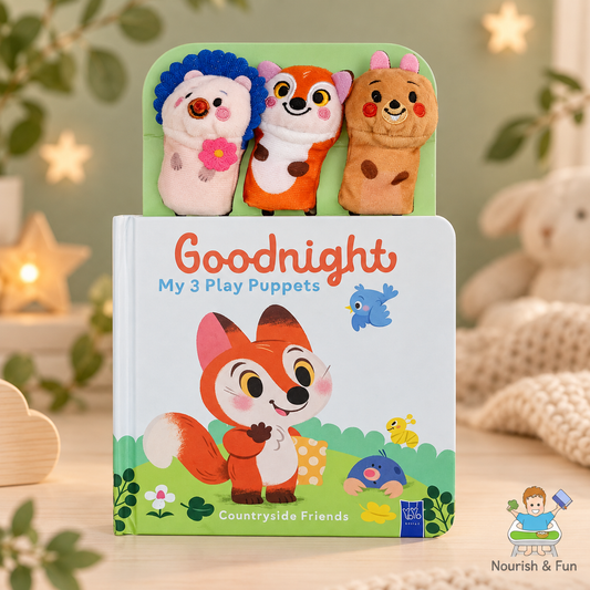 Goodnight – My 3 Play Puppets: Countryside Friends