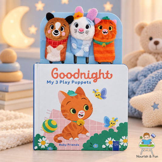 Goodnight – My 3 Play Puppets: Baby Friends